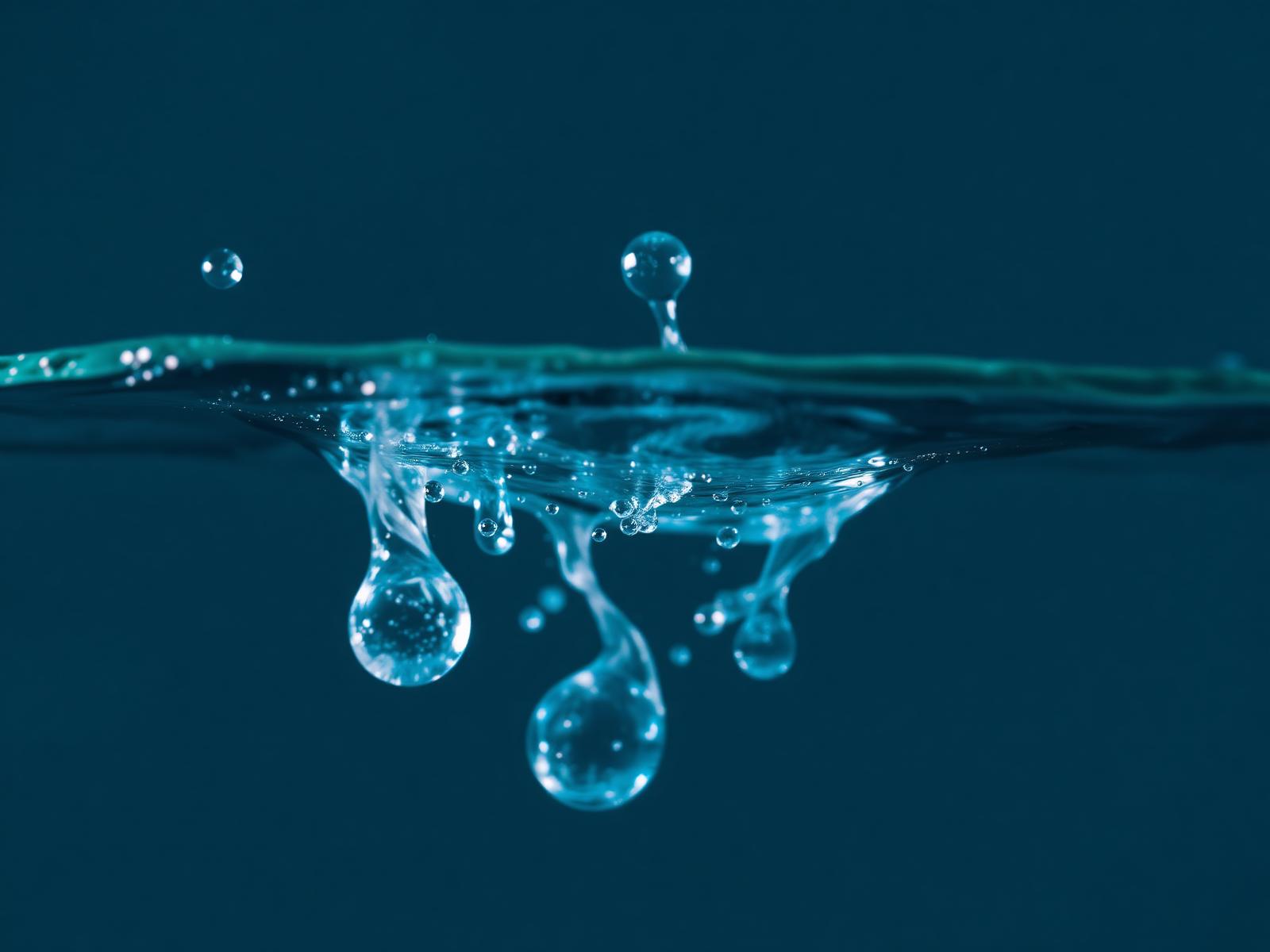 Water droplets